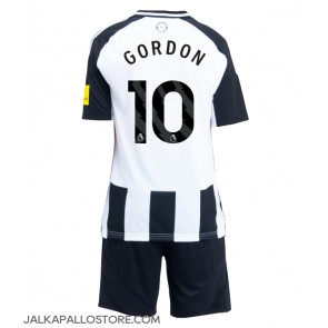 Newcastle United Anthony Gordon #10 Kotipaita Lapsille 2024-25 Lyhythihainen (+ shortsit)